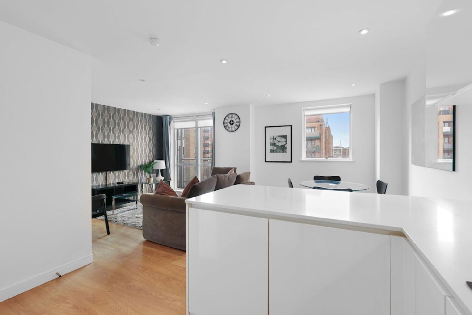 شقة London East Side Wharf المظهر الخارجي الصورة